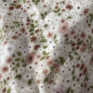 Chic Floral Tie-Waist Dress Buttery Soft Wilfred Size S